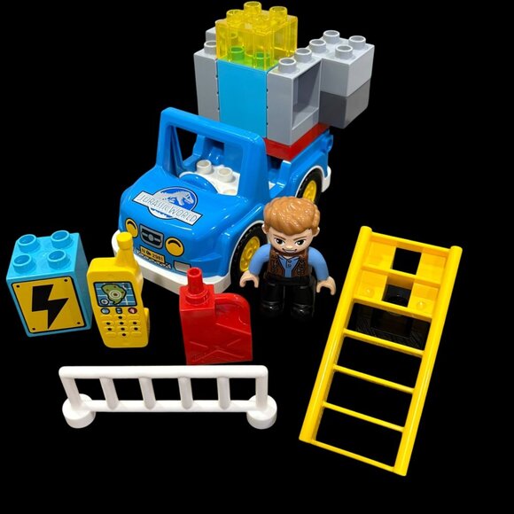 Lego Duplo Jurassic World T-Rex Tower Partial Set 10880 - Picture 1 of 4